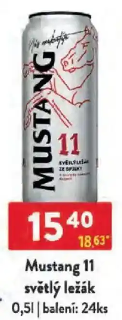 Qanto Mustang 11 světlý ležák nabídka