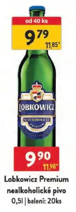 Qanto Lobkowicz Premium nealkoholické pivo nabídka