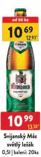 Qanto Svijanský Máz světlý ležák nabídka