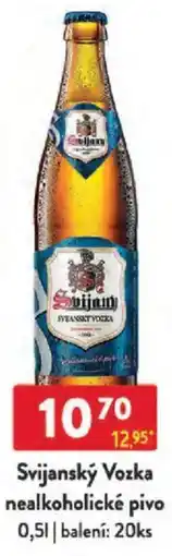 Qanto Svijanský Vozka nealkoholické pivo nabídka