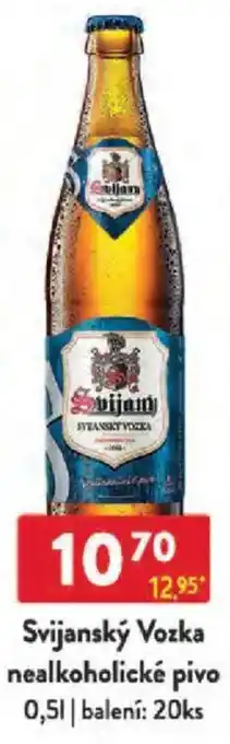 Qanto Svijanský Vozka nealkoholické pivo nabídka
