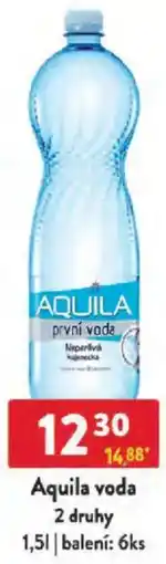 Qanto Aquila voda 2 druhy nabídka