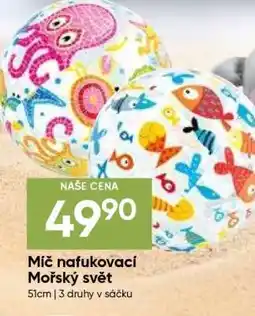 Hruška Míč nafukovací Mořský svět nabídka