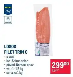 Makro LOSOS FILET TRIM C nabídka