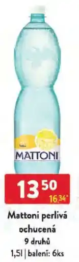 Qanto Mattoni perlivá ochucená 9 druhů nabídka
