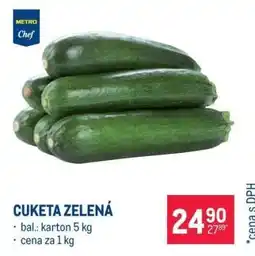 Makro Cuketa zelená nabídka