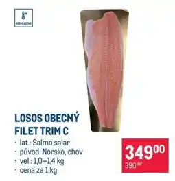 Makro LOSOS OBECNÝ FILET TRIM C nabídka