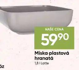 Hruška Miska plastová hranatá nabídka