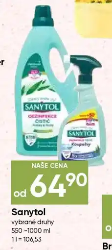 Hruška SANYTOL nabídka