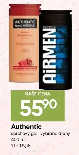 Hruška Authentic nabídka