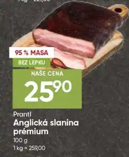 Hruška Prantl Anglická slanina prémium nabídka