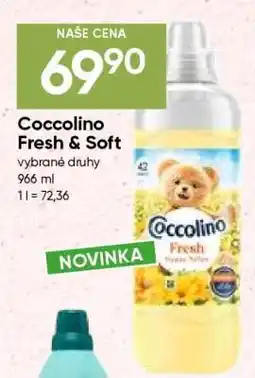 Hruška Coccolino Fresh & Soft nabídka