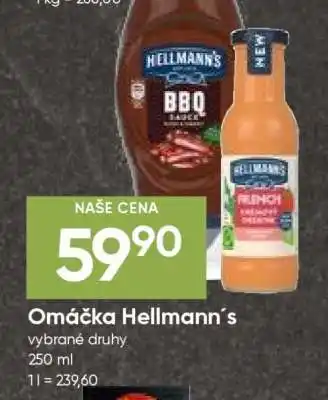 Hruška Omáčka Hellmann’s nabídka