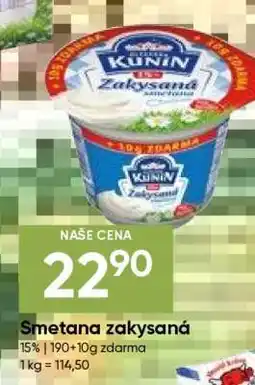 Hruška Smetana zakysaná nabídka