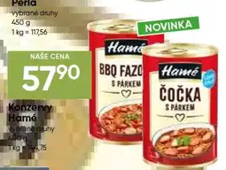 Hruška Konzervy Hamé nabídka