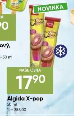 Hruška Algida X-pop nabídka