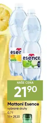 Hruška Mattoni esence nabídka