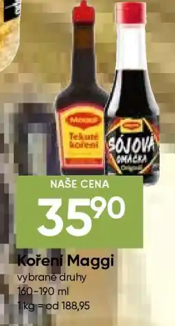 Hruška Koření Maggi nabídka