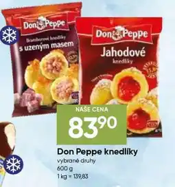 Hruška DON PEPPE Knedlíky nabídka