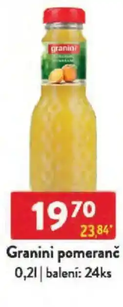 Qanto Granini pomeranč nabídka