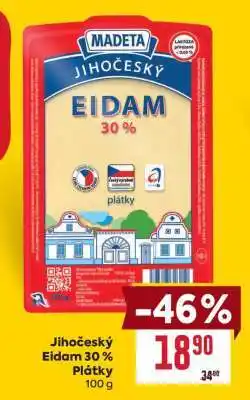 Billa Jihočeský eidam 30 % nabídka