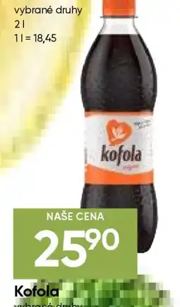 Hruška Kofola nabídka