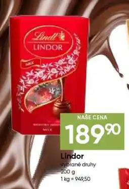 Hruška Lindor nabídka