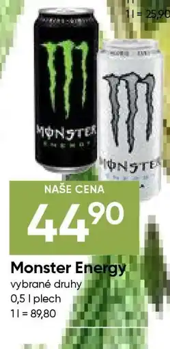 Hruška Monster energy nabídka
