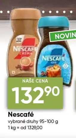 Hruška Nescafé nabídka