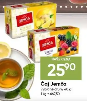 Hruška ČAJ JEMČA nabídka