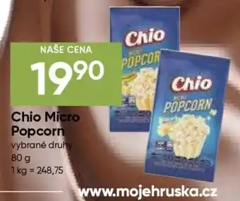 Hruška Chio Micro Popcorn nabídka
