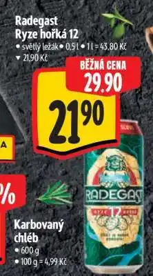 Albert Radegast Ryze Hořká 12 nabídka