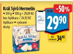 Albert Král Sýrů Hermelín nabídka