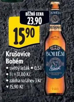 Albert Krušovice Bohém nabídka