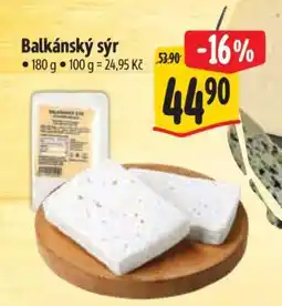 Albert Balkánský sýr nabídka