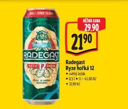 Albert Radegast Ryze Hořká 12 nabídka