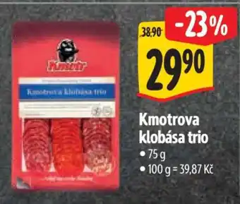 Albert Kmotrova klobása trio nabídka