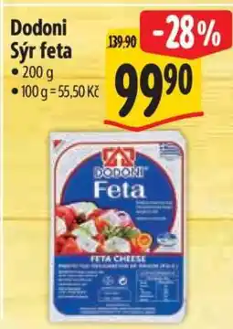 Albert Dodoni Sýr feta nabídka