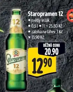 Albert Staropramen 12 nabídka