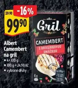 Albert Albert Camembert na gril nabídka