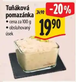 Albert Tuňáková pomazánka nabídka