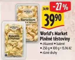 Albert World’s Market Plněné těstoviny nabídka