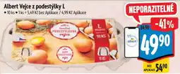 Albert Albert Vejce z podestýlky L nabídka