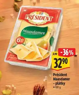 Albert Président Maasdamer plátky nabídka