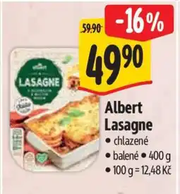Albert Albert Lasagne nabídka