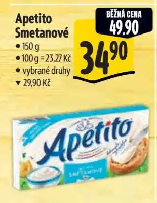Albert Apetito Smetanové nabídka