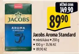 Albert Jacobs Aroma Standard nabídka