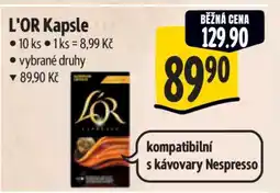 Albert L’OR kapsle nabídka