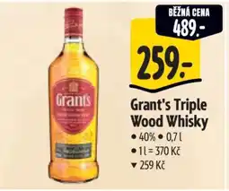 Albert Grant’s Triple Wood Whisky nabídka