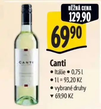 Albert Canti nabídka